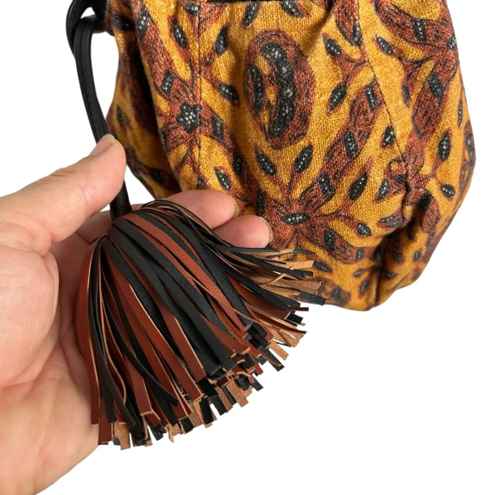 Ulla Johnson Ochre Bohemian Brea Bag EUC - Picture 7 of 16